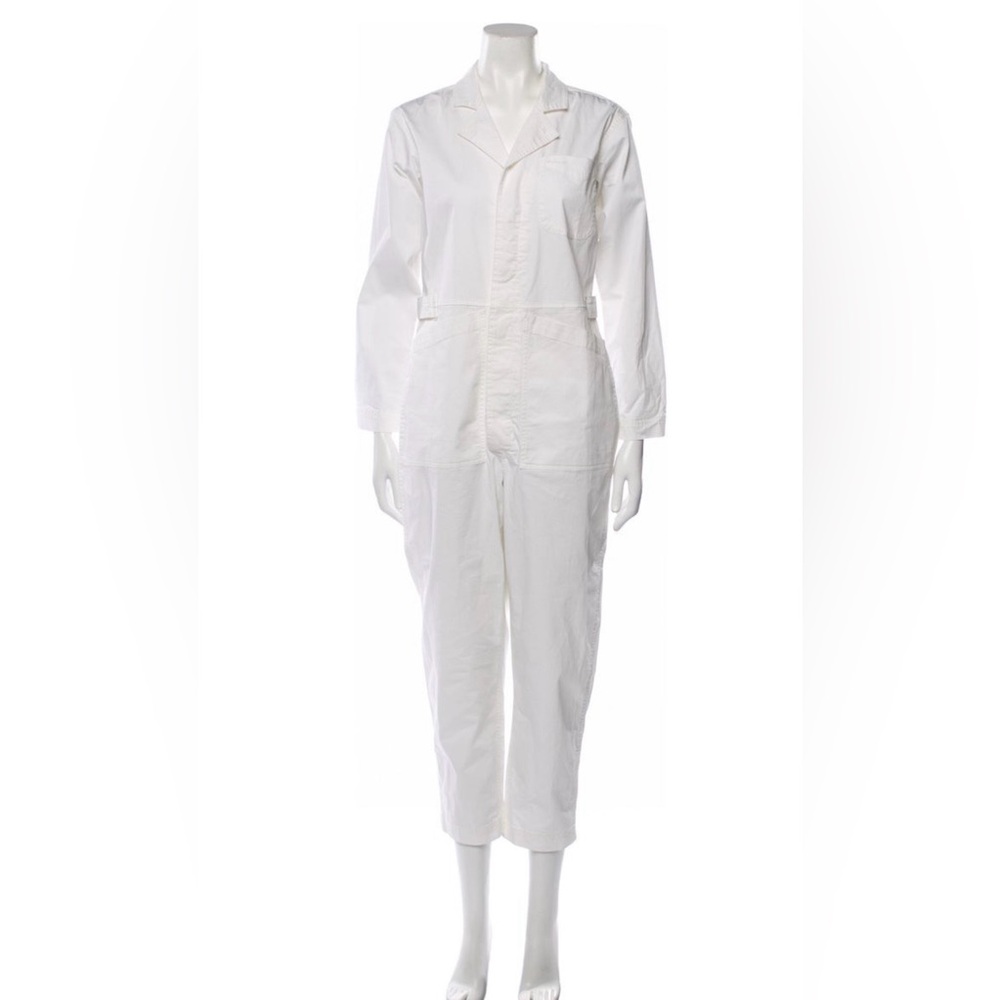 Alex Mill Crisp White Jumpsuit